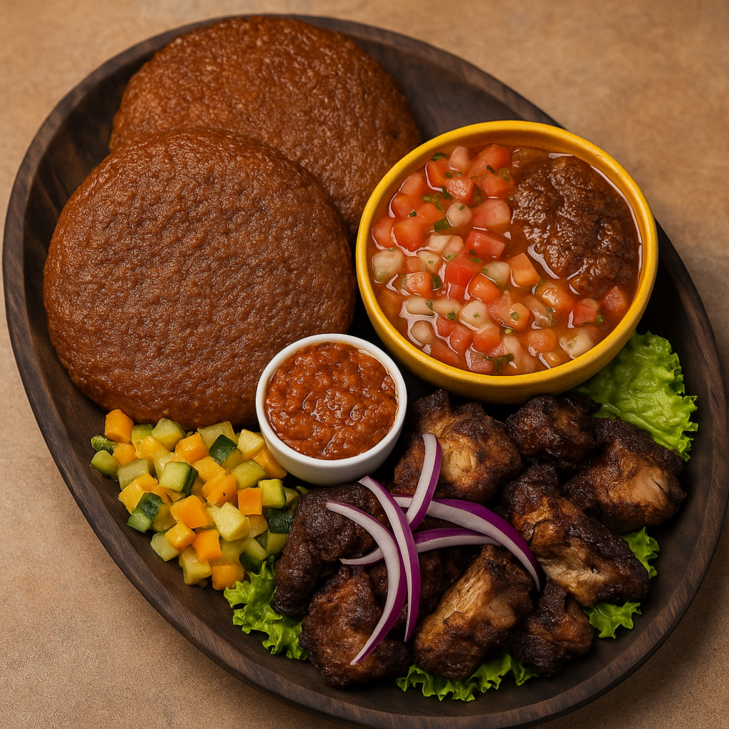 pignon spécialité africaine dans le restaurant africain woezon